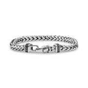 Rundes Franco Gliederarmband | 5MM - Herren Stahlarmbänder - The Steel Shop