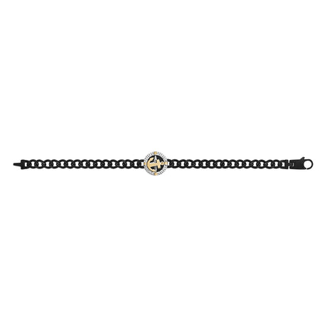 Anchor North Star Bracelet - Mens Steel Bracelets - The Steel Shop