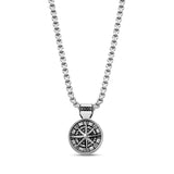 Compass Urn Pendant - Men Pendant - The Steel Shop