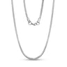 Square Snake Chain | 3MM - Unisex Necklaces - The Steel Shop