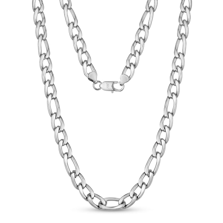 10mm Figaro Gliederkette - Männer Halskette - The Steel Shop