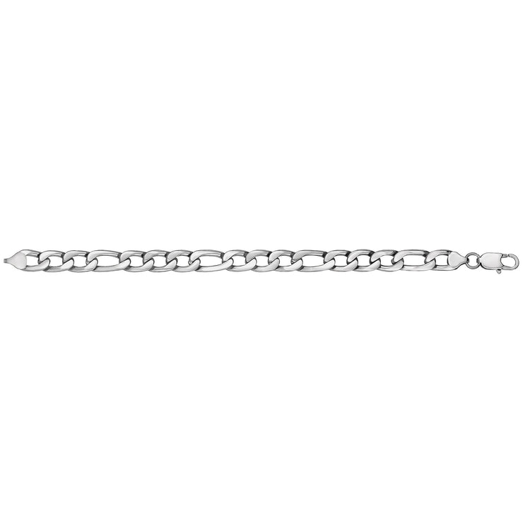 10mm Figaro Gliederarmband - Herren Stahlarmbänder - The Steel Shop