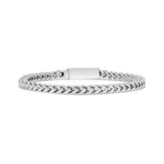 4mm Franco Link Armband - Herren Stahlarmbänder - The Steel Shop