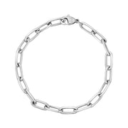 5mm Büroklammer-Kettenarmband - Damenarmband - The Steel Shop