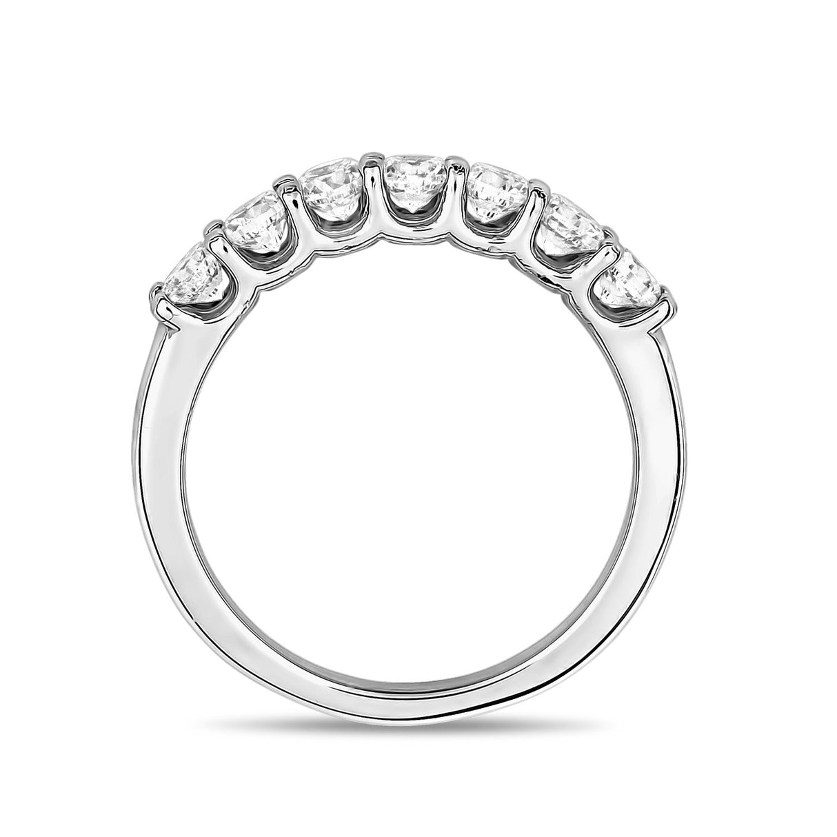 Frauen Ring - Semi Eternity Ring aus Edelstahl